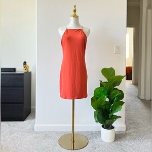 Forever 21 Apricot Bodycon Knit Dress